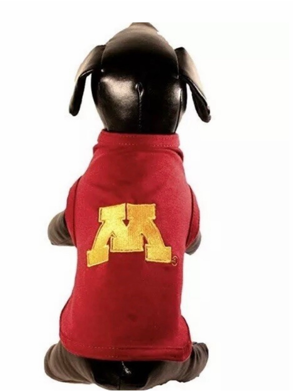 NCAA Minnesota Golden Gophers Cotton Lycra Dog Tank Top Size Large